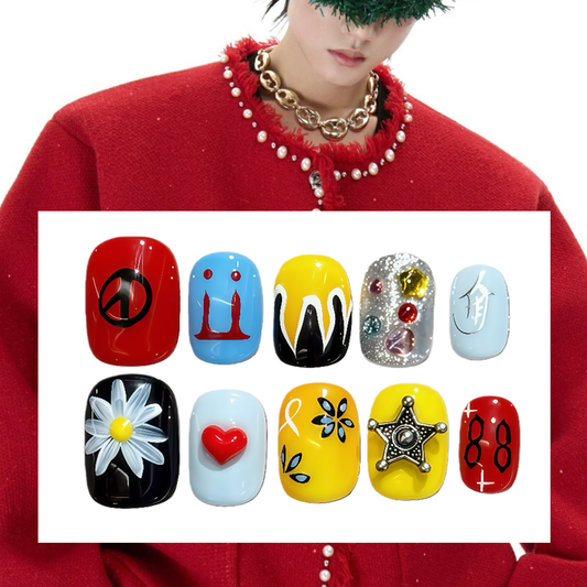 Men's Nails - Urban Square Art