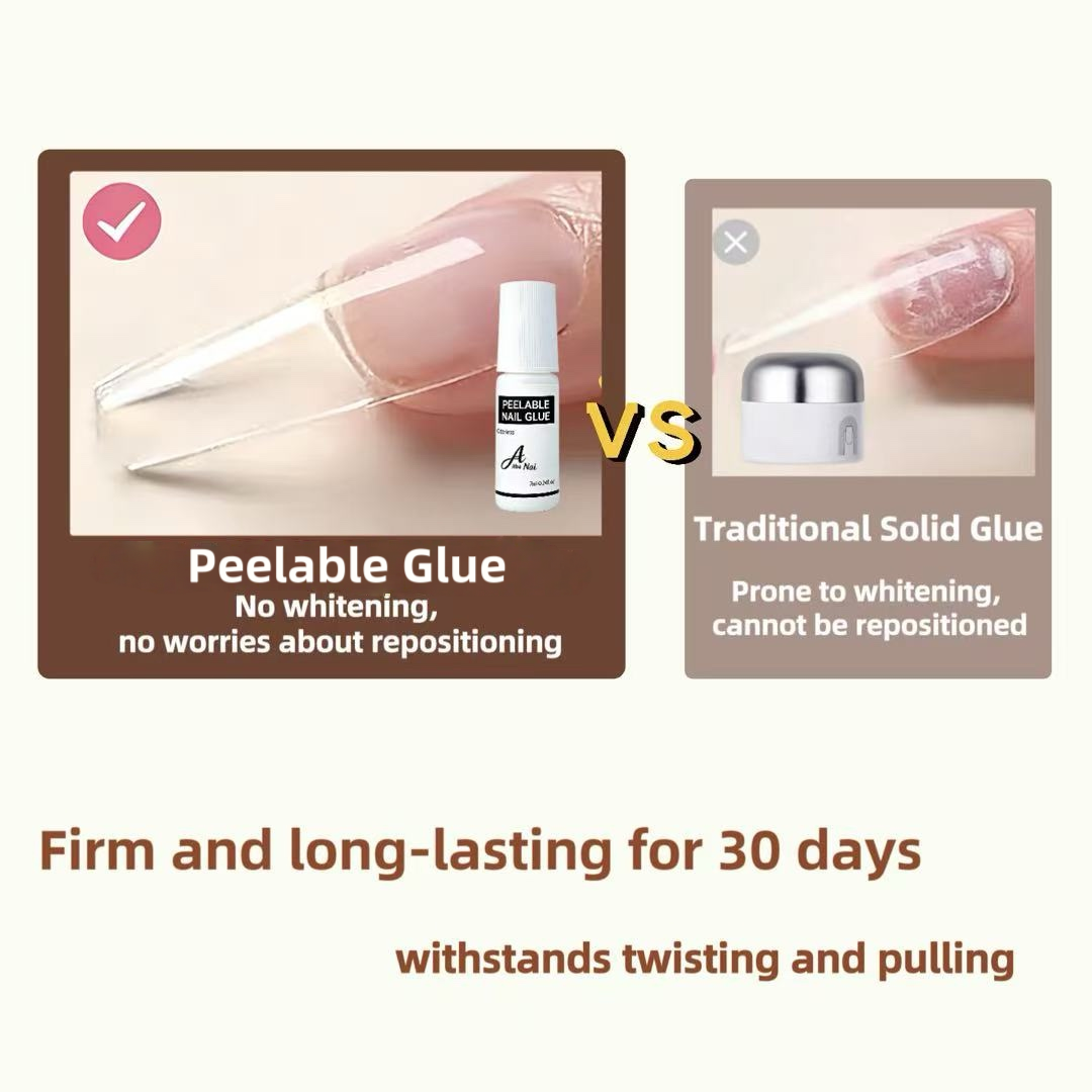 Peelable Nail Glue