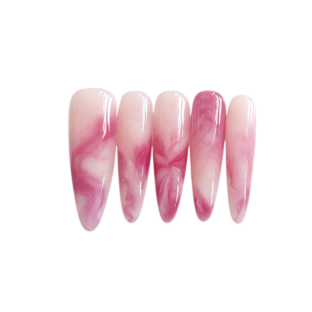 Blush Pink Marble Swirl