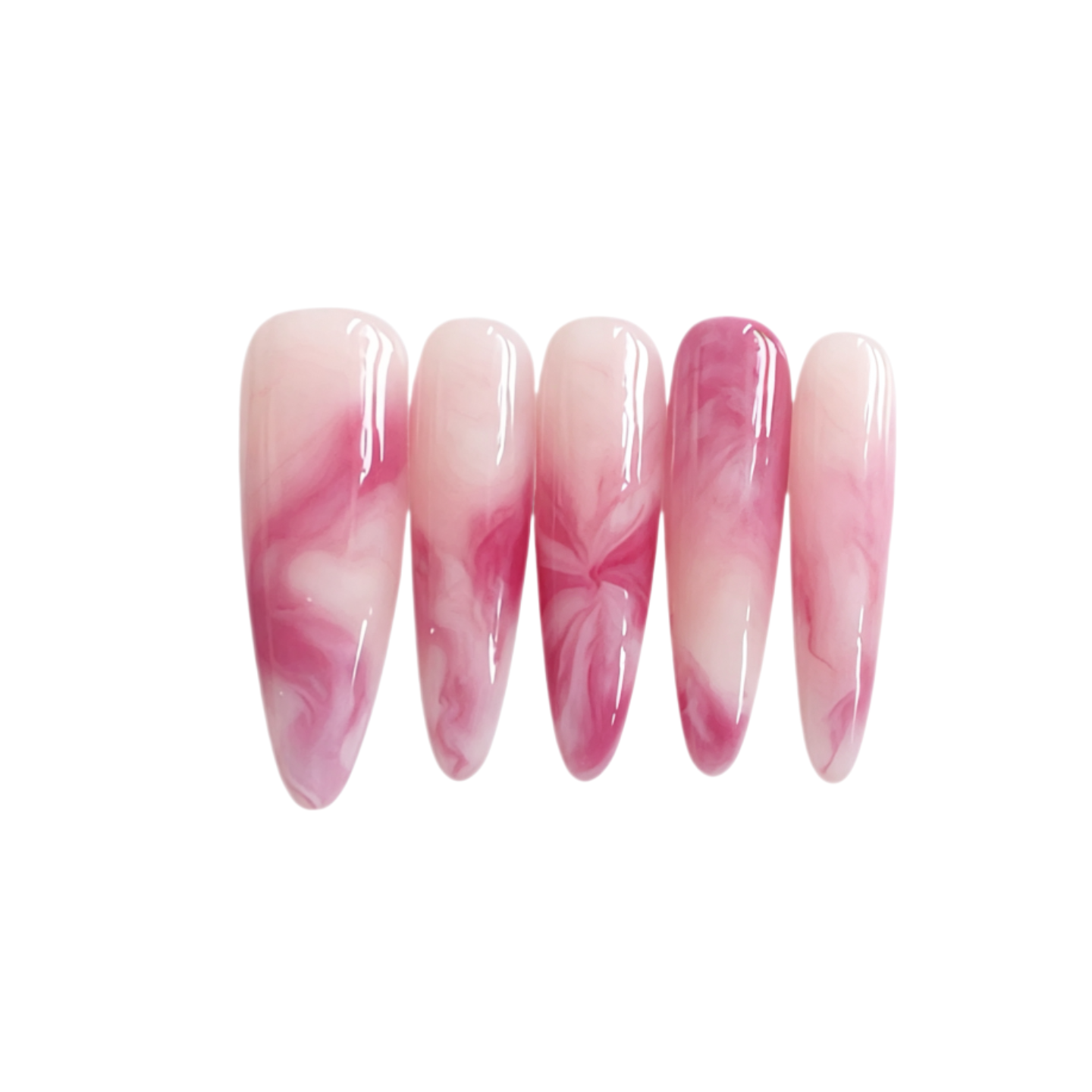 Blush Pink Marble Swirl