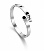 Custom Name Engraved Ring