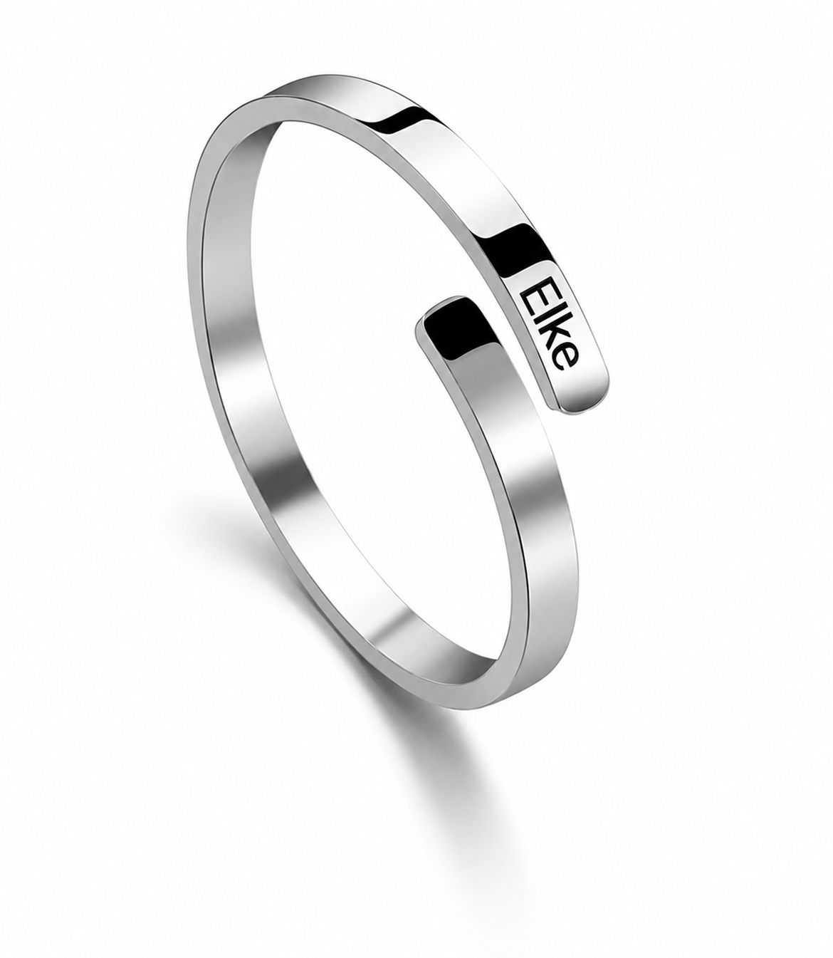 Custom Name Engraved Ring