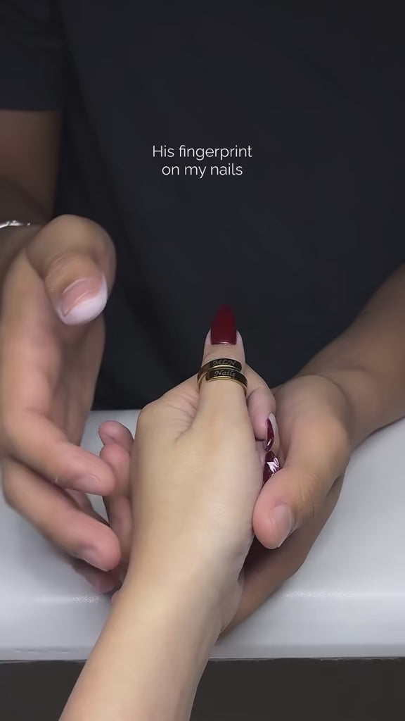 Custom Name Engraved Ring